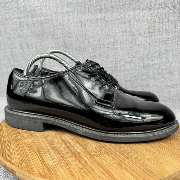 Bates Dress Shoes Men\'s 11 D Patent Leather Vibram Soles main image 7